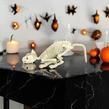 Halloween skeleton cat Brand New SALE Prop Decor Inside outside