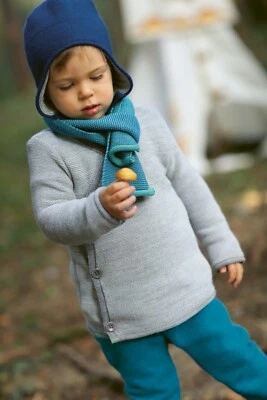 Disana Jacke Wolle seitliche Knopfleiste gestrickt verschiedene Größen,Farben