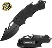 Mini Folding Pocket Knife, 2.5-Inch Stainless Steel Drop Point Blade, Pocket Kni