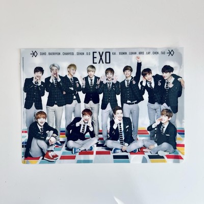 EXO Wolf Growl Clear File - KPOP Stationary 
