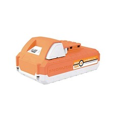 SUN JOE SNOW JOE 24-VOLT LITHIUM-ION BATTERY - ORANGE/ WHITE