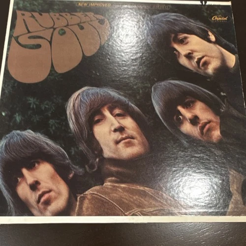 The Beatles Rubber Soul Vinyl LP Capitol Records Stereo 12" 33 RPM Rock