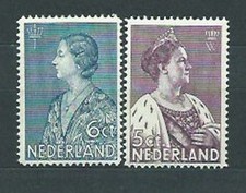Holland - Mail 1934 Yvert 263/4 * Mh
