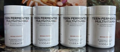 4x60 CodeAge Teen Multivitamin+ 25+ Beyond Vitamins & Minerals Fruits & Veggies