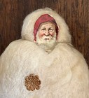 #4 - Antique Christmas German SANTA CLAUS Cotton ORNAMENT — photo 2