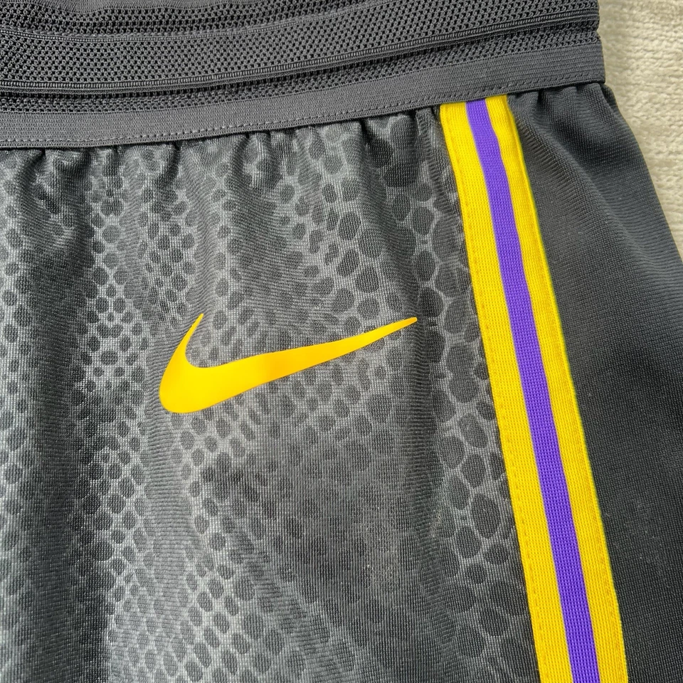 Los Angeles Lakers Shorts Black Mamba City Team Issued Nike Authentic Mens 38+2 - Image 2 of 4