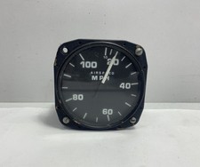 United Instrument Airspeed Indicator Part # 8000 Code # B518 01/83 United Instrument Airspeed Indicator Part # 8000 Code # B518 01/83