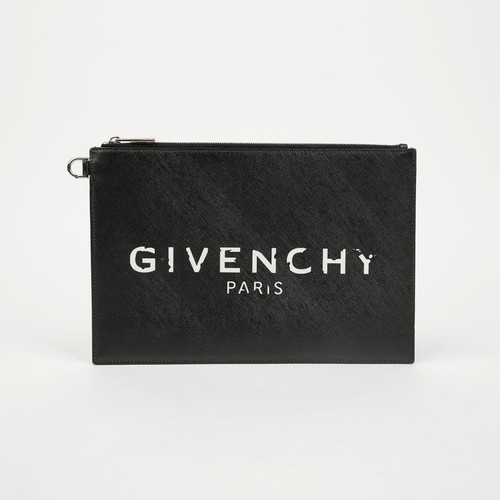 Givenchy Logo Print Clutch 155997029