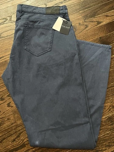 NWT Peter Millar Men's 42x32 5 Pocket Pants RIVI Blue ME0XB60FB $200