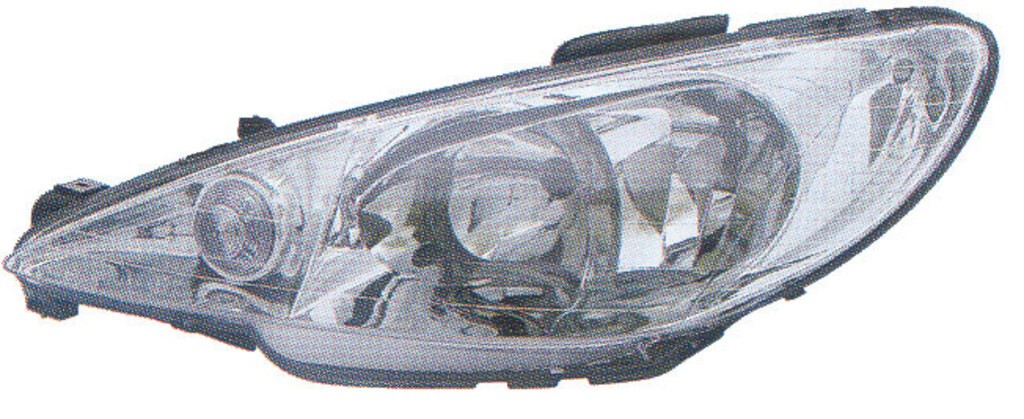 PROIETTORE SINISTRO H7+H7+H7 per PEUGEOT