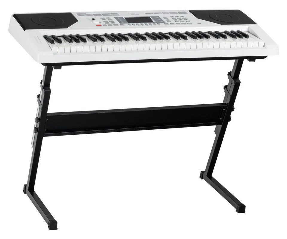 FunKey 61 Tasten-Keyboard mit Anschlagdynamik Inkl. Ständer mit Schraubsicherung - Bild 2 von 4