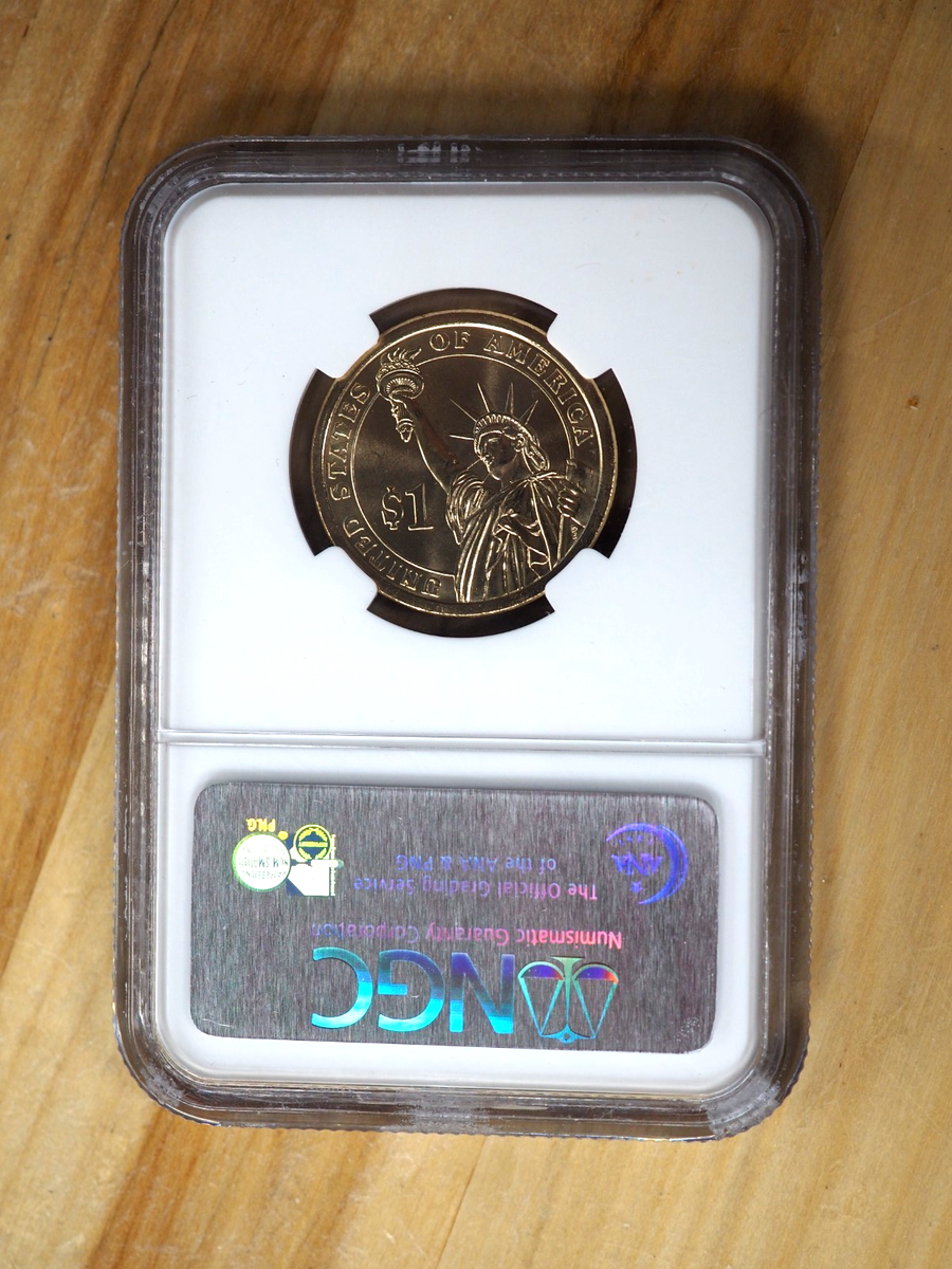 2007-P $1 Thomas Jefferson Presidential Dolla - NGC Brilliant