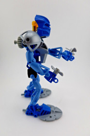 LEGO Bionicle Gali Nuva 8570 Toa Water Complete Canister Manual Poster Mask 2002