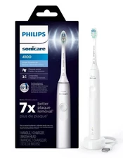 Sonicare 4100 Plaque Control Rechargeable Electric Toothbrush HX3681/23 No Brush