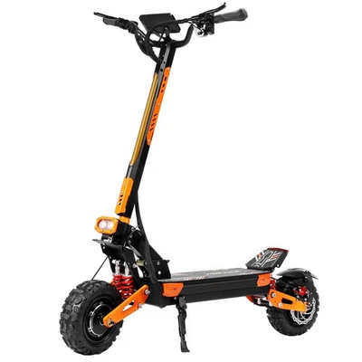 ZSNAKE E-Scooter für Erwachsene 5600W 60V/30AH Offroad Reifen Klappbar Elektroroller