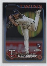 2024 Topps Chrome Refractor Kody Funderburk #297 1i72