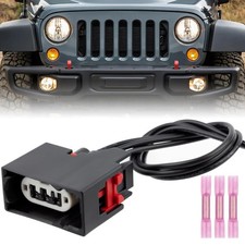 68065016AB Front Turn Signal Light Connector Plug Harness for Jeep Wrangler JK 2