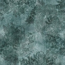 Vintage Farmhouse by McKenna Ryan MRD10-D21-Dusty-Teal Hoffman Fabrics 3 yards