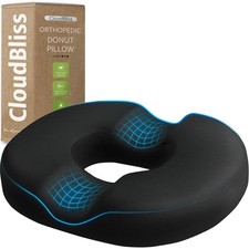 Donut Pillow Seat Cushion Chair Pad for Tailbone Pain Relief and Hemorrhoids,