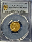 A 1912 INDIAN HEAD $2.5 QUARTER EAGLE GOLD PCGS AU Details