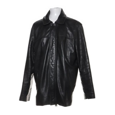 Pelle Studio, Lederjacke, Herren, Größe: XXL, Schwarz, Einfarbig #mvr