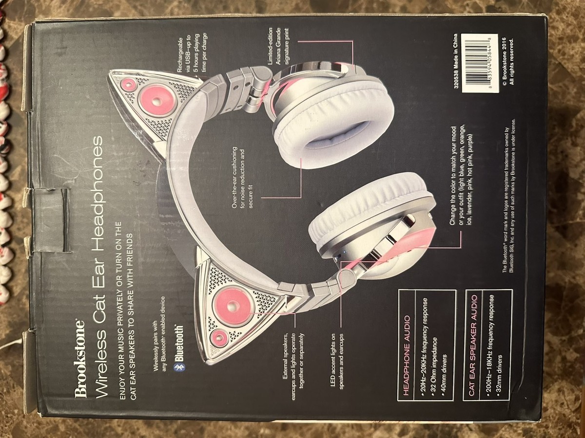 Brookstone 320538 Limited Edition Ariana Grande Wireless Bluetooth