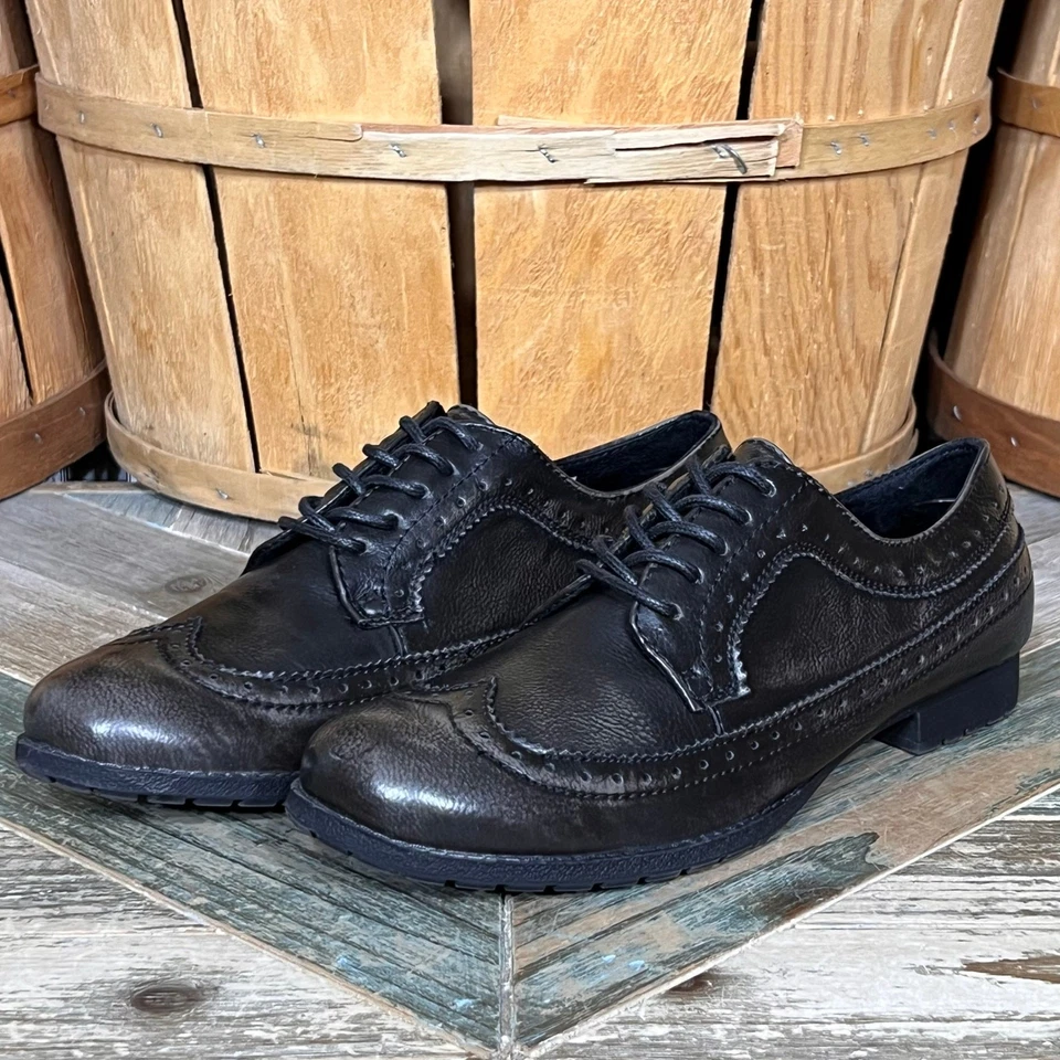 Oxford de cuero marrón sintético Rocket Dog Jerome Nightscope para mujer talla 8 Foto 3 de 4