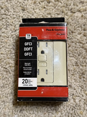 #ad Pass amp; Seymour GFCI Receptacle $10.00
