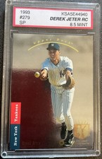 1993 upper deck sp - derek jeter 279 rc KSA Graded 8.5 mint