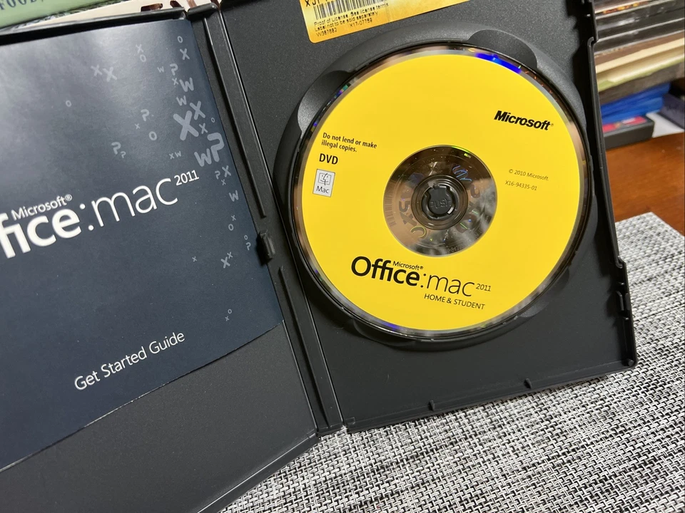 MS Microsoft Office : mac 2011 W P X Home and Student No Key Code - #136 - Image 3 of 3