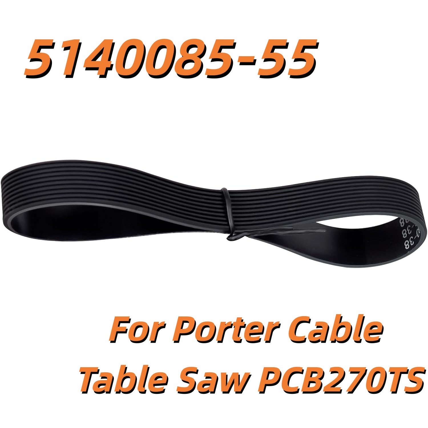 New Replacement Belt Fits Porter Cable Table Saw PCB270TS Replaces 5140085-55