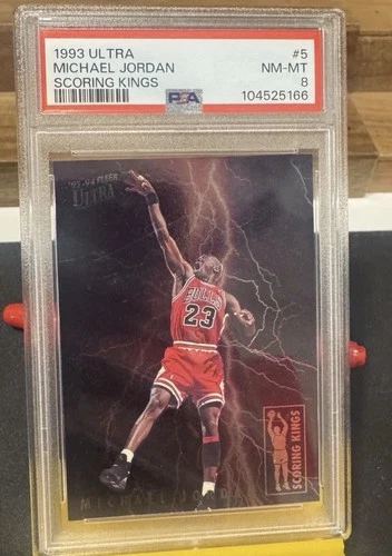 1993-94 Fleer Ultra Scoring Kings Michael Jordan #5 PSA 8 🔥🔥🔥