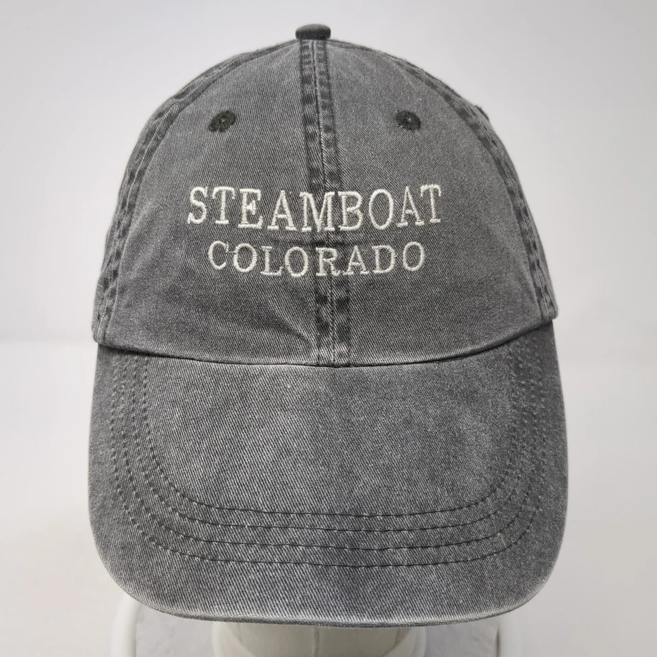 Sombrero Steamboat Colorado Slideback Gris Talla Única Bordado Exterior Yunque Foto 2 de 4