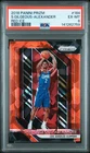 2018 PANINI PRIZM RED ICE #184 SHAI GILGEOUS-ALEXANDER ROOKIE RC PSA 6
