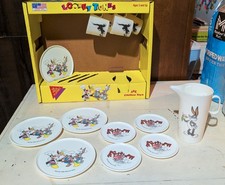 Looney Tunes 24 Piece Playset Tea Party Chilton Toys 1995 Warner Bros