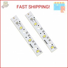 WISINY WR55X26671 Refrigerators LED Light Board 2PCS Compatible for GE LED Refri