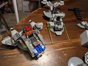 [Used]Lego 10188 STAR WARS DEATH STAR RETIRED.NO FIGURES, Box, Manual Incomplete