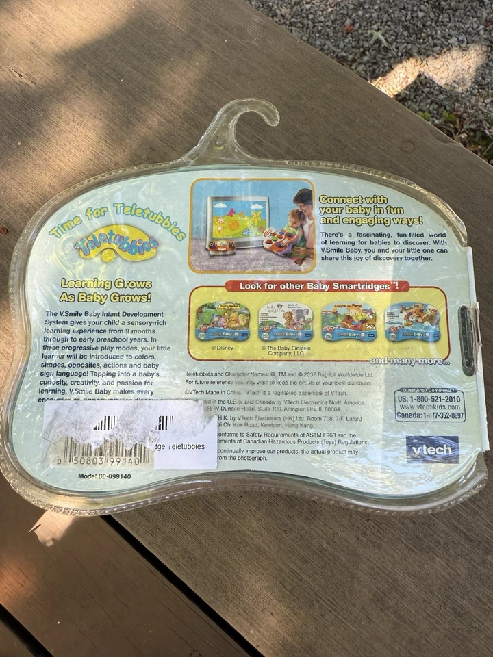 TELETUBBIES Vsmile Game Cartridge- NEW Factory Sealed (Aliens in Pajamas) 2007 - Image 3 of 4