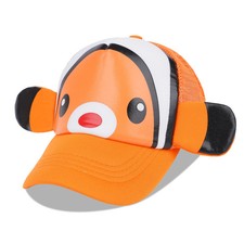 Toddler Cute Animal Baseball Cap Adjustable Kids Outdoor Sun Hats Baby Mesh Back