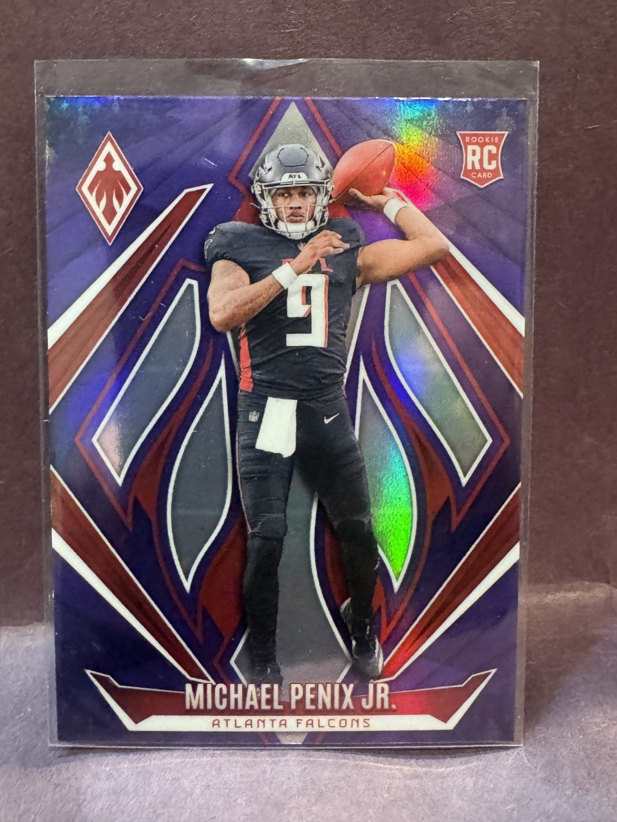 2024 Panini Phoenix - Rookies Michael Penix Jr. #229 Purple (RC)