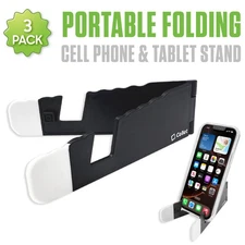 Cellet Portable Folding Phone Tablet Stand Holder – Universal, Compact, Adjustab
