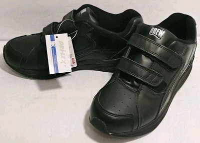 DREW Force V Shoes Mens 9M Black (44714-14) Leather Athletic Walking Shoes NEW