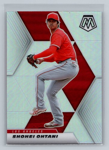 2021 Panini Mosaic Shohei Ohtani #179 Silver Prizm Los Angeles Angels