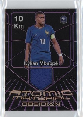 2024 Obsidian Atomic Material Electric Etch Purple /50 Kylian Mbappe Mbappé 16n8