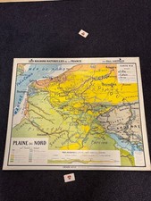 Carte Les Régions Naturelles de la France – Plaine du Nord (n° 8 et 8 bis)