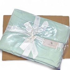 Cozy Bliss Cooling Throw Blanket for Hot Sleepers   Sage Green, 50  x 70  Q-Max