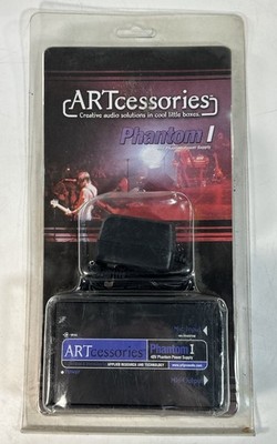ARTcessories Phantom I 48V Microphone Power Supply with Adapter NEW In Package