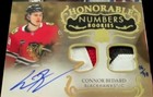 2023-24 Upper Deck The Cup Honorable Numbers Rookies Inscribed Connor Bedard /98