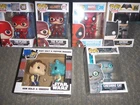 Funko Pop Vinyl Figure LOT of 6 New in Box Figurines Flash Batman Han Solo Cat