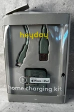 Heyday Home Charging Kit, 20W power, USB-A - iphone cable - 6ft